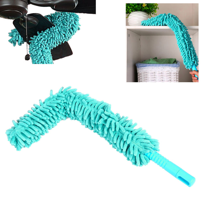 Flexible Chenille Duster Extendable Handle Telescopic Cleaner Home Cars Fan Dust