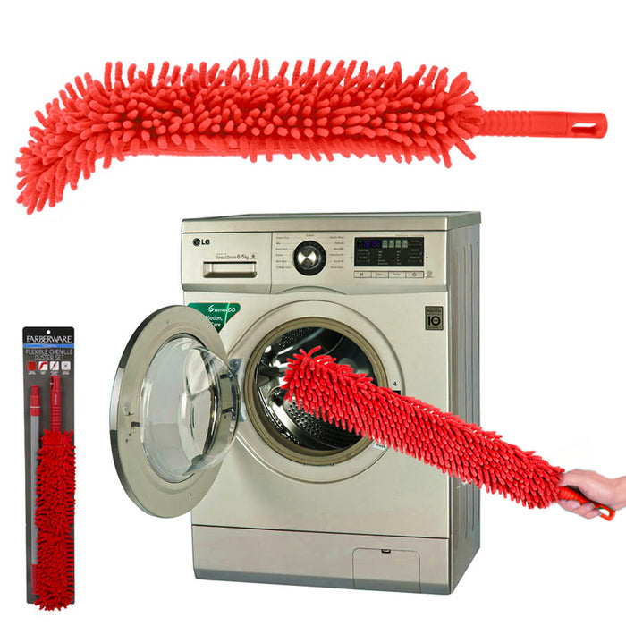 Flexible Chenille Duster Extendable Handle Telescopic Cleaner Home Car