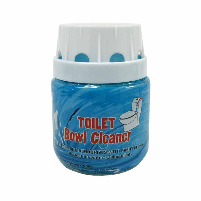 8oz Toilet Bowl Cleaner Deodorizer Jar Long Lasting Fights Stains Clean Bathroom