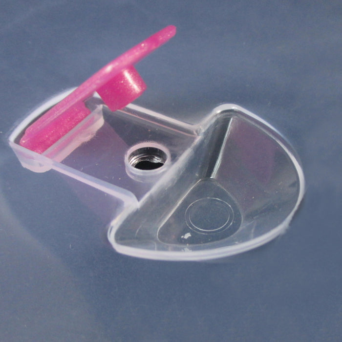 Healthy Portion Control Plate BPA Free 3-Section w Lid Dishwasher Microwave Safe