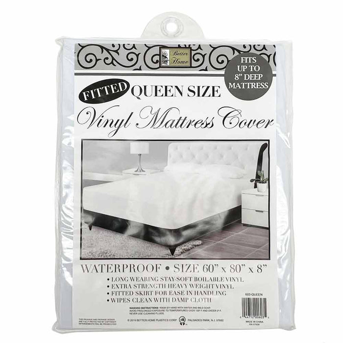 12 Pack Extra Strength Vinyl Mattress Cover Protectors Waterproof Queen Size Bed