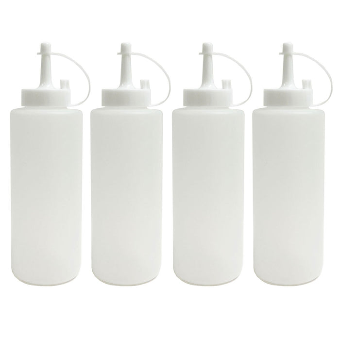 4pcs squeeze bottles for liquids squirt bottle plastic bottles with squeeze  top