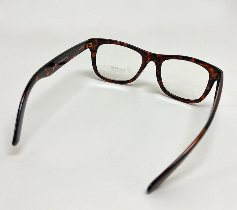 1 Pair Fashion Glasses Nerd Retro Colors Unisex Mens Womens Clear Lens Eyewear