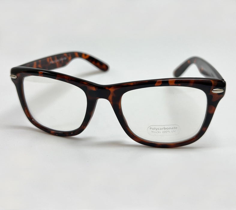 1 Pair Fashion Glasses Nerd Retro Colors Unisex Mens Womens Clear Lens Eyewear
