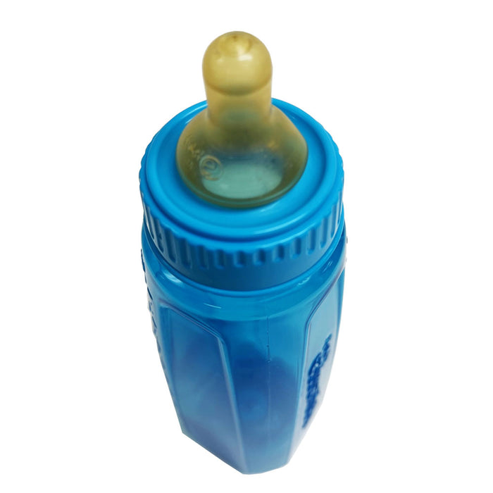 3PCS Boy Nuk Baby Bottle BPA Free First Essentials 9 Oz Leak Proof Vented Nipple