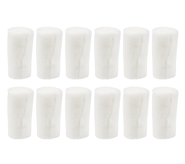 12 Rolls Gauze Dressing Bandage Wrap Self Cling First Aid Medical 2"WX162"L