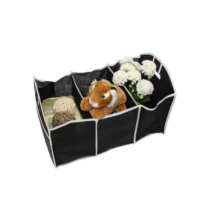 Trunk Organizer Collapsible Folding Caddy Car Truck Auto Storage Bin Bag New !