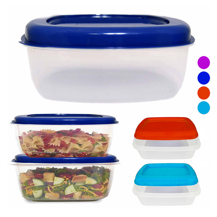 6 Kitchen Storage Food Container Extra Large 5L Microwaveable Plastic BPA Free