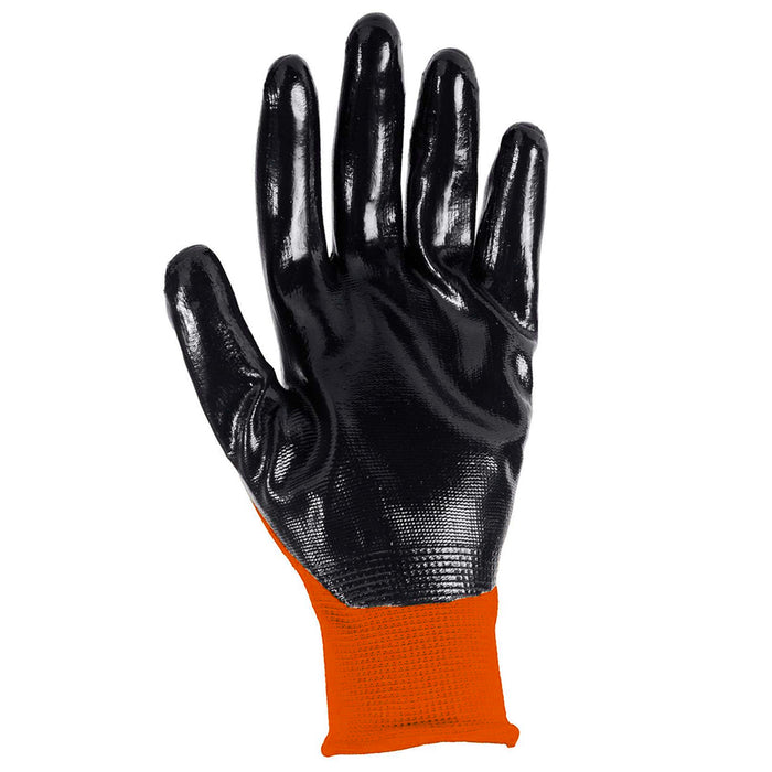 12 Pairs Ultimate Nitrile Foam Coated Gloves Industrial Garden Work Protection L