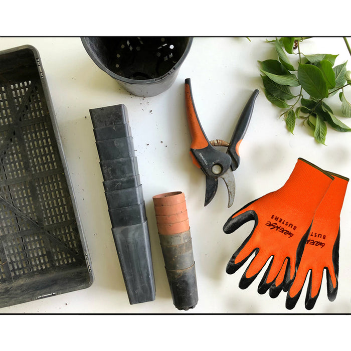 12 Pairs Ultimate Nitrile Foam Coated Gloves Industrial Garden Work Protection L