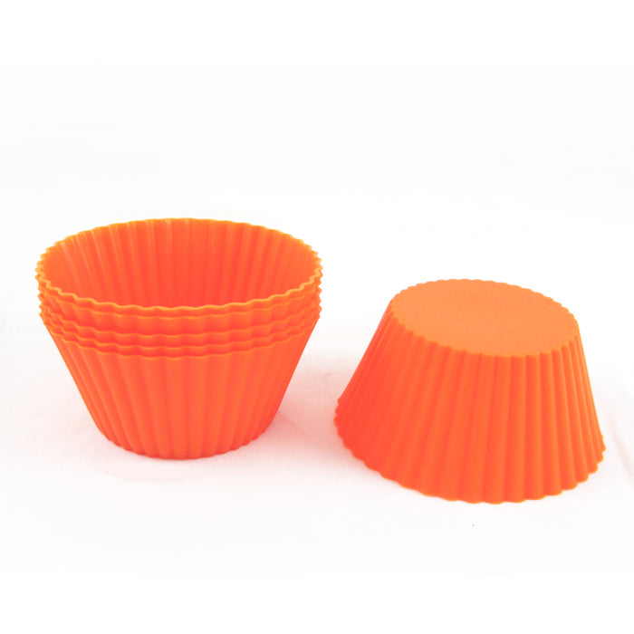12 Silicone Cupcake Liner Holders Bake Muffin Dessert Baking Chocolate Cups Mold
