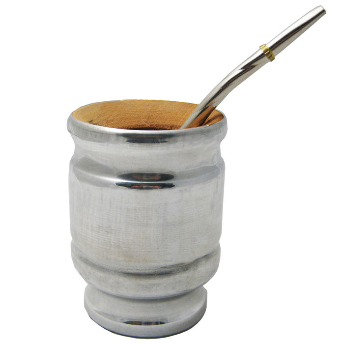 ARGENTINA MATE GOURD YERBA TEA WITH STRAW BOMBILLA KIT HEALTHY DIET DRINK 0287 !