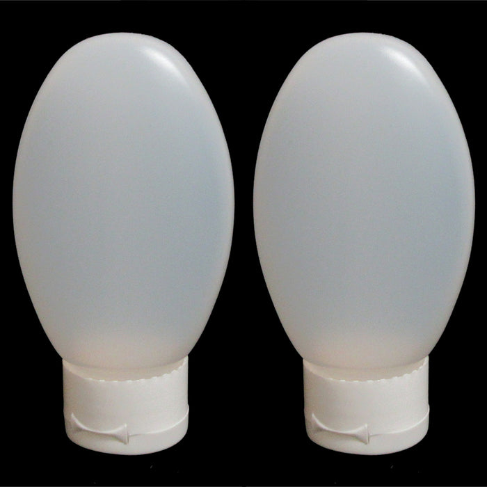 10PCS Travel Bottles Kit Refillable Carry-On Cosmetics Squeezable Containers Set