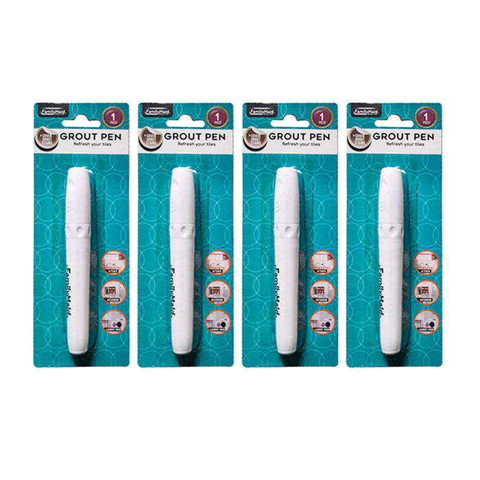 4 Tile Grout Marker Repair Marker Wall Pen White Odorless Non Toxic Floor Tiles