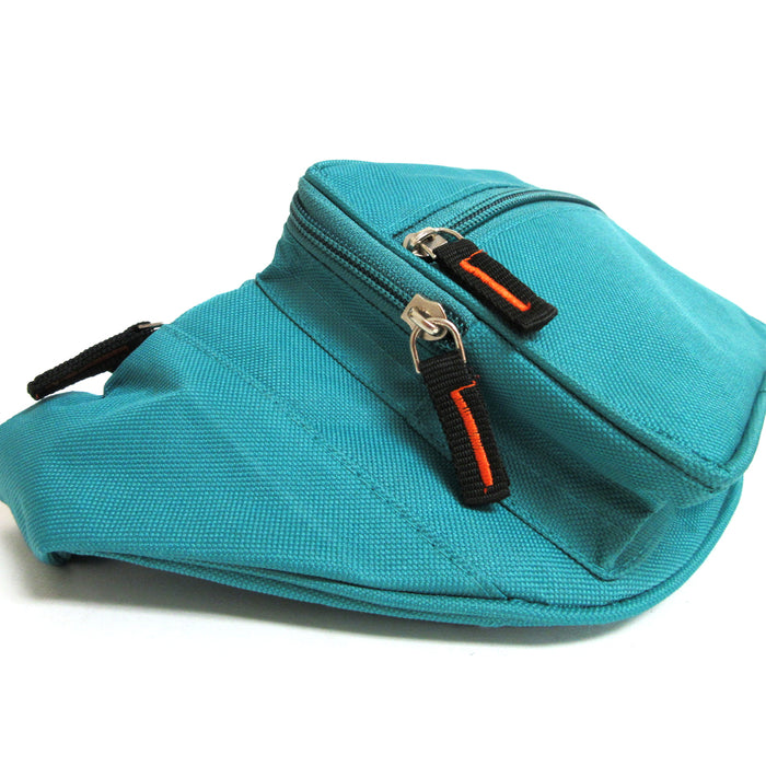 Waist Fanny Pack Adjustable Bag Travel Pouch Men Women Sport Hip Purse Turquoise