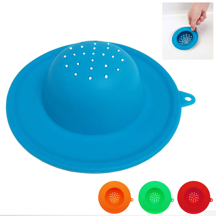 Kitchen Sink Strainer Silicone Filter Drain Protector Food Trap Debris Waste