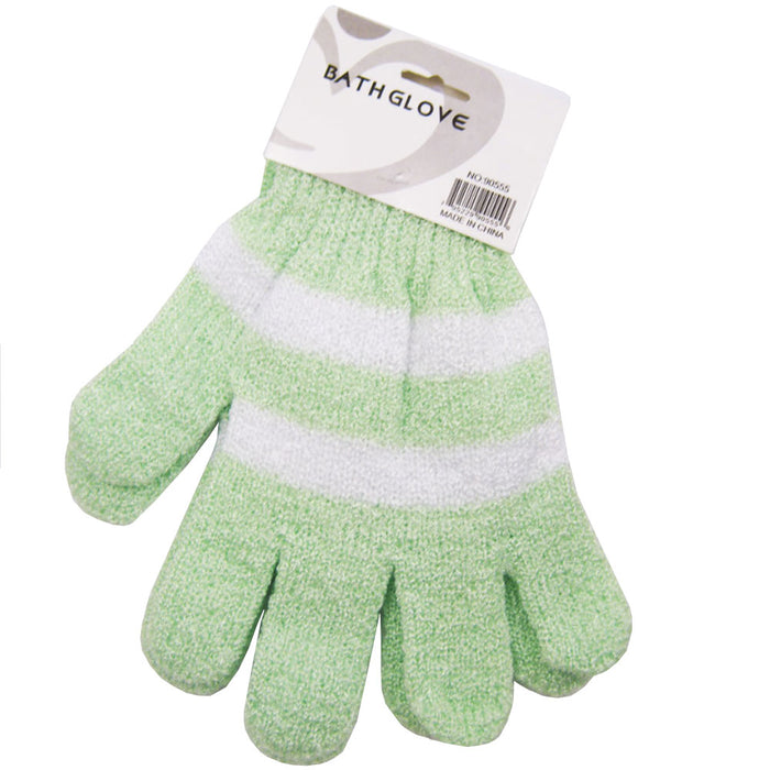 1Pair Bath Shower Soap Foam Gloves Exfoliating Massager Body Wash Scrub Spa Skin