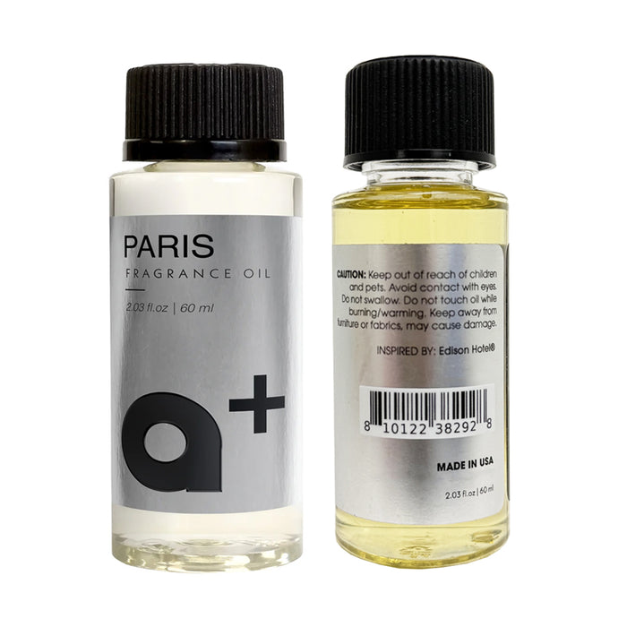 Home Luxury Aroma Paris Hotel Fragrance Oil Scent Cedarwood Cashmere Amber 60mL