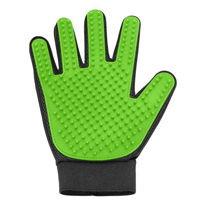 1 Pair Pet Hair Fur Remover Gloves Brush Dog Cat Grooming Bathing Shedding Comb