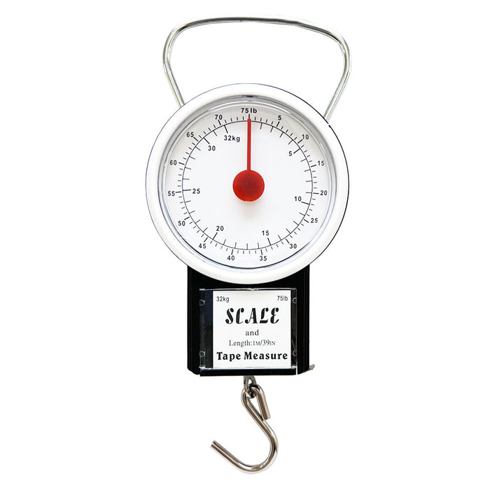 Small Portable Baggage Travel Scale Tape Measure Luggage Hanging Weight Bag TSA