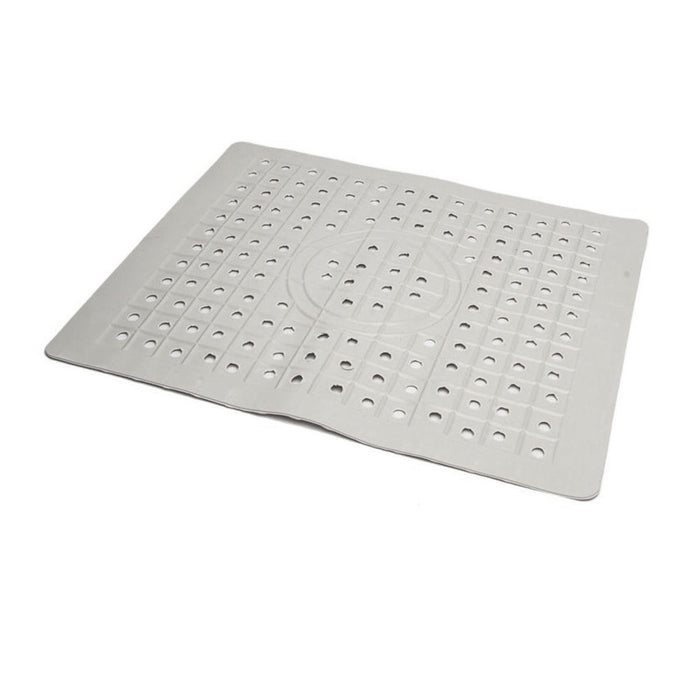 2 PC Kitchen Sink Mat Non-Slip Rubber Drain Pad Protector Food Drainer 10" x 12"