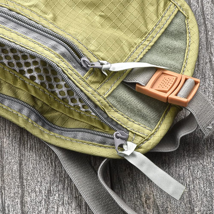 1 Travel Money Waist Pouch Belt Wallet Hidden Under Clothes Secure Purse Holder