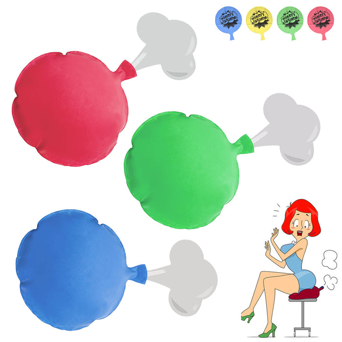 3PC Whoopee Cushion 8" Whoopie Maker Gas Joke Fart Toy Noise Maker Prank Fun Gag