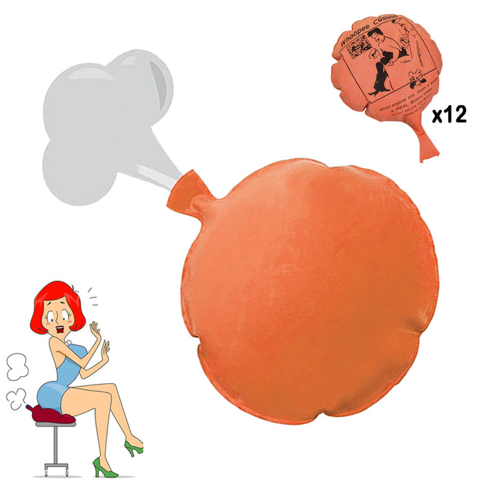 12PC Whoopee Cushion Gas Joke 8" Whoopie Fart Noise Maker Toy Prank Fun Gag Kids