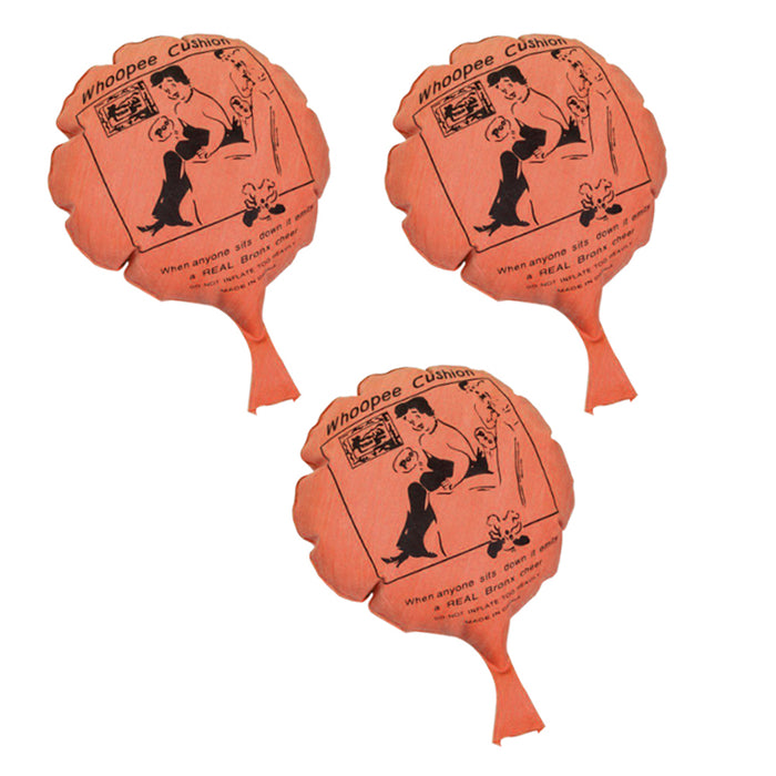 3PC Whoopee Cushion 8" Whoopie Maker Gas Joke Fart Toy Noise Maker Prank Fun Gag