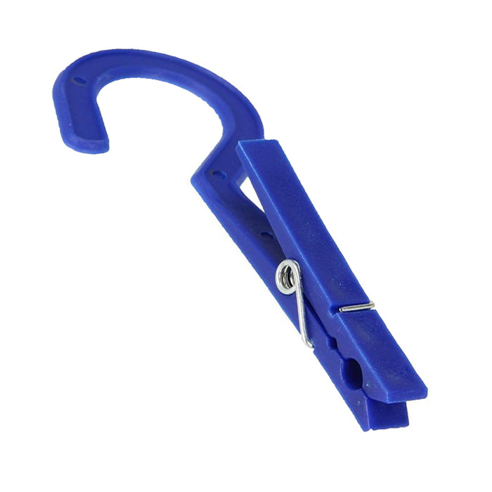 10PC Portable Laundry Hanger Clothespins Clip Hooks Air Drying Cloth Home Travel