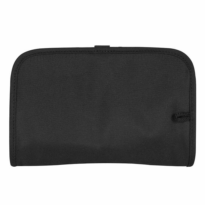 Travelon Wet Dry Quart Bag with Plastic Bottles Toiletry Bath Organizer Black