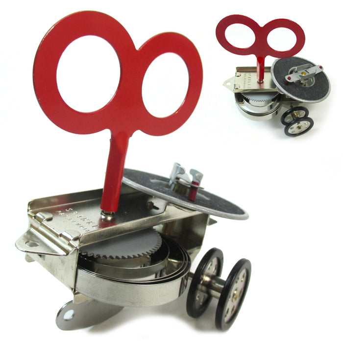 Kikkerland SPARKLZ Wind Up Toy Gear Box Critter Family Collectible Novelty Gift