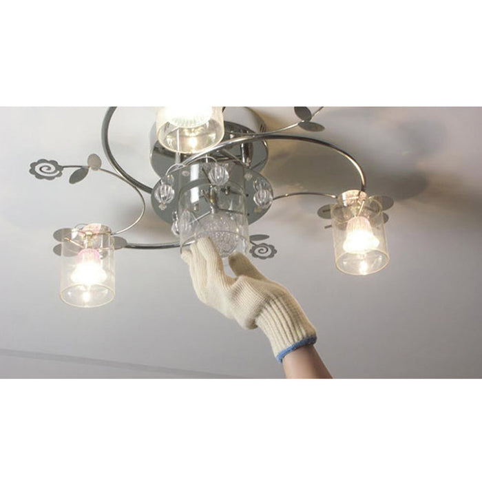 2 Heat Proof Oven Mitt Glove Resistant Cooking Kitchen Hot Surface Handler 48 F