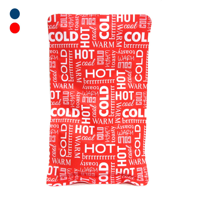 Reusable Hot Cold Gel Ice Pack Heat Therapy Wrap First Aid Kit Back Pain Relief