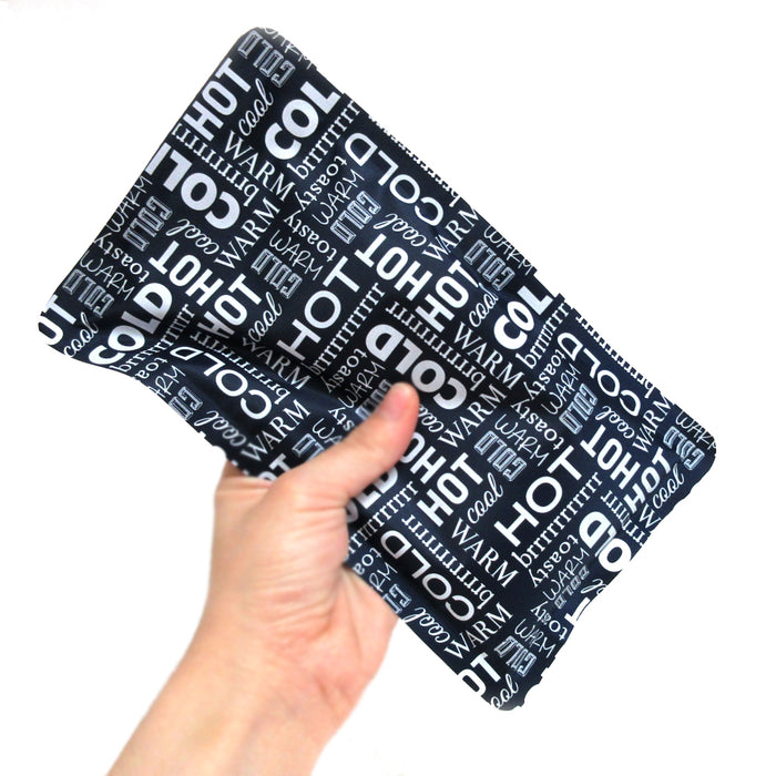 Reusable Hot Cold Gel Ice Pack Heat Therapy Wrap First Aid Kit Back Pain Relief