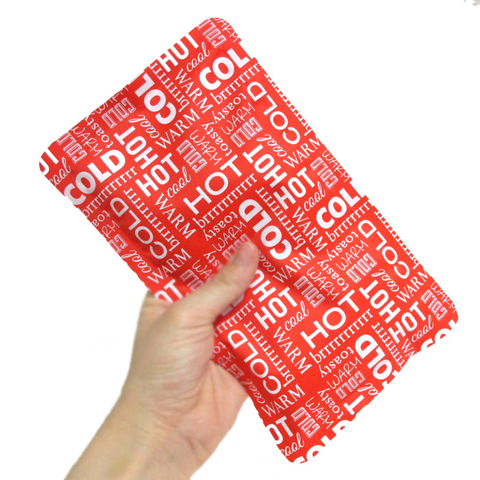 Reusable Hot Cold Gel Ice Pack Heat Therapy Wrap First Aid Kit Back Pain Relief