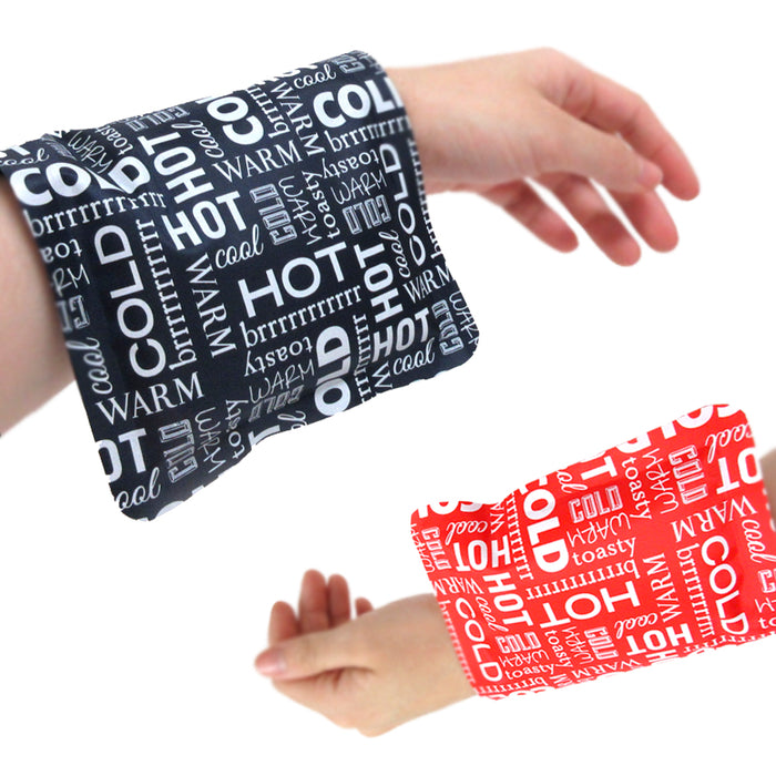Reusable Hot Cold Gel Ice Pack Heat Therapy Wrap First Aid Kit Back Pain Relief