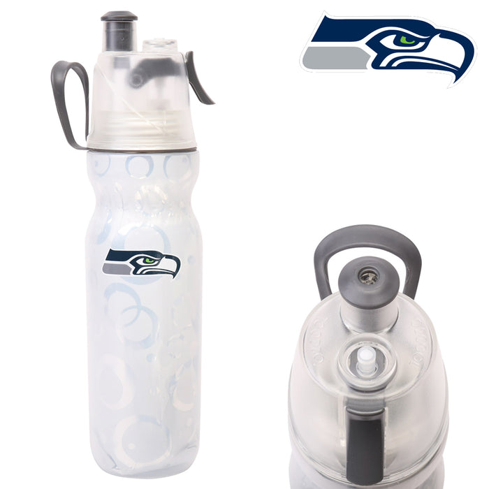 Mist 'N Sip NFL Seattle Seahawks Bottle 20oz Drink Water Sports Squeeze BPA Free
