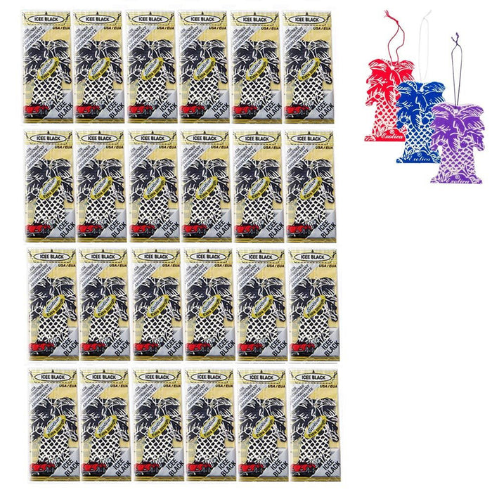 24 Ct Little Trees Air Freshener Long lasting Scent Car Auto Home Hanging Tree