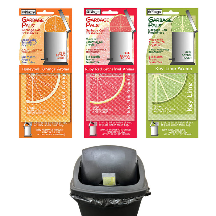 3 PC Trash Can Garbage Odor Eliminator Waste Bin Air Freshener Aroma Deodorizer