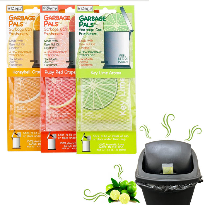 3 PC Trash Can Garbage Odor Eliminator Waste Bin Air Freshener Aroma Deodorizer