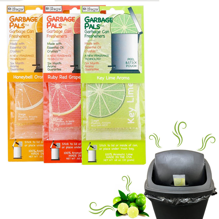 3Pack Garbage Can Odor Eliminator Freshener Clean Deodorizer Fresh Lasting Aroma