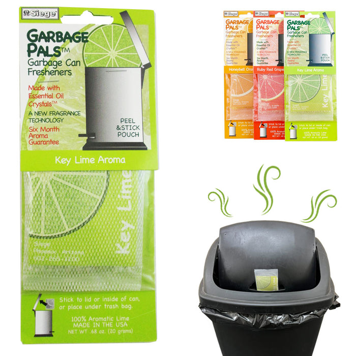 3 PC Trash Can Garbage Odor Eliminator Waste Bin Air Freshener Aroma Deodorizer
