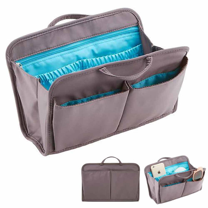 Travelon Large Purse Organizer RFID Blocking Ladies Stash Pouch Safe ID Travel