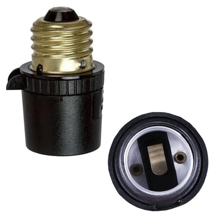 4 Pk Dusk To Dawn Light Smart Auto Sensor Photocell Control Screw Bulb Socket
