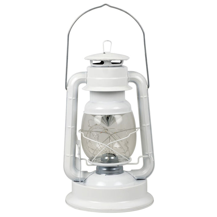 12" Hurricane Lantern 18-LED Lights Dimmer Switch Emergency White Lamp Camp Home