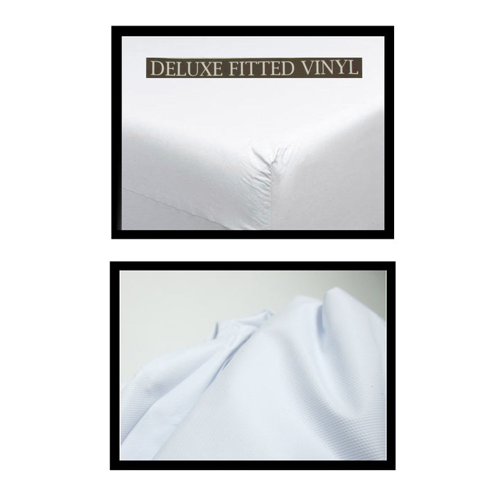 1Pk 100% Waterproof Mattress Protector Twin Size Bed Pad Cover White Heavy Vinyl