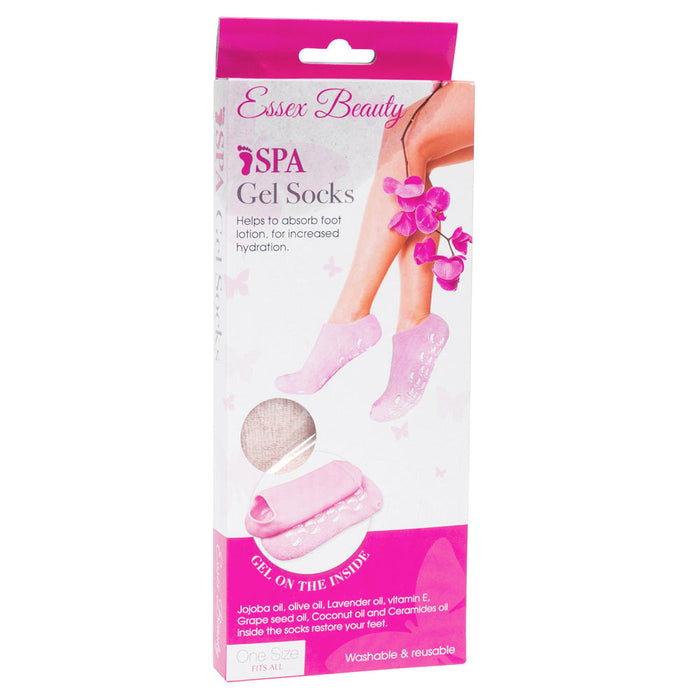 1 Pair Spa Gel Moisturizing Socks Skin Care Soft Feet Beauty Therapy Treatment