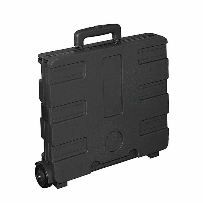 Collapsible Rolling Crate Dolly Cart Compact Folding Hand Truck Personal Utility