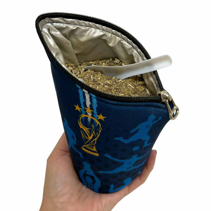Yerba Container Yerbero Carrying Pouch Porta Yerba Bag Pouch Travel Sobre Dispenser